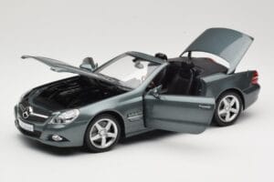 Mercedes SL R230 Amiant Green Minichamps 1:18 B66962389 Μέταλλο - εικόνα 2 από 8