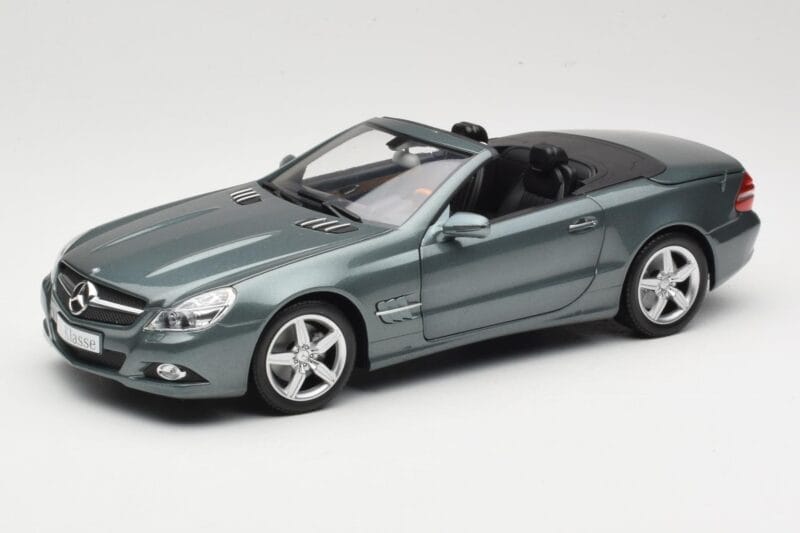 Mercedes SL R230 Amiant Green Minichamps 1:18 B66962389 Μέταλλο
