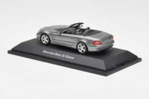 Mercedes SL R230 Palladium Silver Metallic Minichamps 1:43 B66962390 Μέταλλο - εικόνα 3 από 4