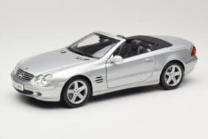 Mercedes SL R230 Ασημί Maisto 1:18 B66962125 Μέταλλο