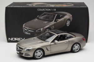 Mercedes SL500 R231 Dark Grey Matt Norev 1:18 183590 Μέταλλο - εικόνα 9 από 9