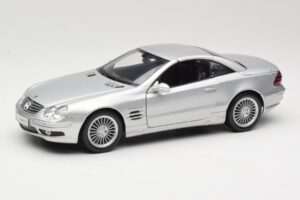 Mercedes SL55 AMG R230 Ασημί Maisto 1:18 36894 Μέταλλο