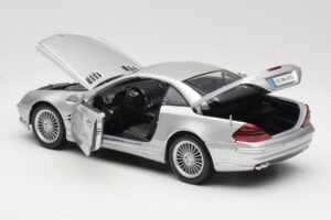 Mercedes SL55 AMG R230 Ασημί Maisto 1:18 36894 Μέταλλο - εικόνα 5 από 8