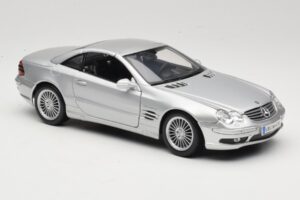 Mercedes SL55 AMG R230 Ασημί Maisto 1:18 36894 Μέταλλο - εικόνα 6 από 8