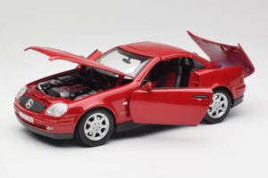 Mercedes SLK 230 R170 Κόκκινο Maisto 1:18 56023 Μέταλλο - εικόνα 3 από 9