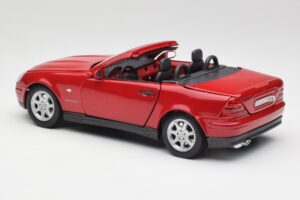 Mercedes SLK 230 R170 Κόκκινο Maisto 1:18 56023 Μέταλλο - εικόνα 8 από 9