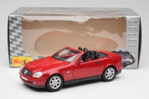 Mercedes SLK 230 R170 Κόκκινο Maisto 1:18 56023 Μέταλλο - εικόνα 9 από 9