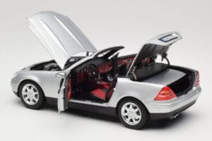 Mercedes SLK R170 Brilliant Silver Norev 1:18 183020 Μέταλλο - εικόνα 6 από 9