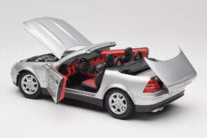Mercedes SLK R170 Ρόντστερ Ασημί Maisto 1:18 31674 Μέταλλο - εικόνα 7 από 9