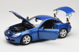 Mercedes SLK R171 Blue Metallic Minichamps 1:18 100033131 Μέταλλο - εικόνα 2 από 11