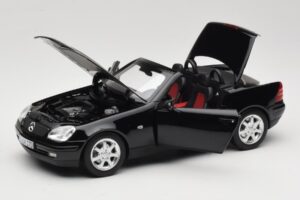 Mercedes SLK200 R170 Μαύρο Norev 1:18 B66040714 Μέταλλο - εικόνα 2 από 9
