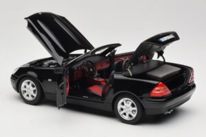 Mercedes SLK200 R170 Μαύρο Norev 1:18 B66040714 Μέταλλο - εικόνα 6 από 9