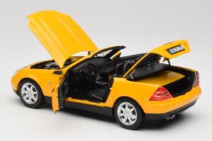 Mercedes SLK200 R170 Κίτρινο Norev 1:18 B66040713 Μέταλλο - εικόνα 6 από 9