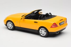 Mercedes SLK200 R170 Κίτρινο Norev 1:18 B66040713 Μέταλλο - εικόνα 8 από 9