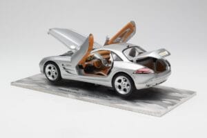 Mercedes SLR Vision Ασημί Περιορισμένη Έκδοση Με Βάση Αλουμινίου Bburago 1:18 B66962102 Μέταλλο - εικόνα 5 από 8