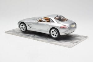 Mercedes SLR Vision Ασημί Περιορισμένη Έκδοση Με Βάση Αλουμινίου Bburago 1:18 B66962102 Μέταλλο - εικόνα 7 από 8