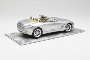 Mercedes SLR Vision Roadster Liquid Ασημί Maisto 1:18 B66963208 Μέταλλο - εικόνα 3 από 8