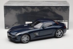 Mercedes SLS AMG C197 Blue Metallic Minichamps 1:18 100039021 Μέταλλο - εικόνα 8 από 8