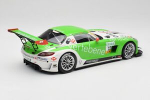 Mercedes AMG SLS C197 GT3 MS Racing #22 V. Sigacev / C. Stoll ADAC GT Masters 2011 Minichamps 1:18 151113102 Μέταλλο - εικόνα 2 από 6