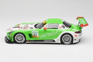 Mercedes AMG SLS C197 GT3 MS Racing #22 V. Sigacev / C. Stoll ADAC GT Masters 2011 Minichamps 1:18 151113102 Μέταλλο - εικόνα 3 από 6