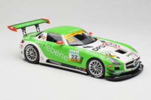 Mercedes AMG SLS C197 GT3 MS Racing #22 V. Sigacev / C. Stoll ADAC GT Masters 2011 Minichamps 1:18 151113102 Μέταλλο - εικόνα 4 από 6