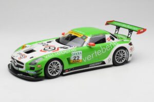 Mercedes AMG SLS C197 GT3 MS Racing #22 V. Sigacev / C. Stoll ADAC GT Masters 2011 Minichamps 1:18 151113102 Μέταλλο
