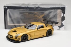 Mercedes AMG SLS C197 GT3 Street Χρυσό Minichamps 1:18 151113106 Μέταλλο - εικόνα 6 από 6