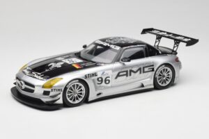 Mercedes AMG SLS C197 GT3 Team AMG China #96 M. Hakkinen / C. Cheng Zhuhai 6th 2011 Minichamps 1:18 151113196 Μέταλλο