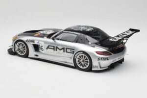 Mercedes AMG SLS C197 GT3 Team AMG China #96 M. Hakkinen / C. Cheng Zhuhai 6th 2011 Minichamps 1:18 151113196 Μέταλλο - εικόνα 5 από 6