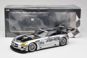 Mercedes AMG SLS C197 GT3 Team AMG China #96 M. Hakkinen / C. Cheng Zhuhai 6th 2011 Minichamps 1:18 151113196 Μέταλλο - εικόνα 6 από 6