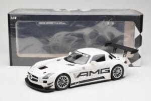 Mercedes AMG SLS C197 GT3 Street Λευκό Minichamps 1:18 151123107 Μέταλλο - εικόνα 6 από 6