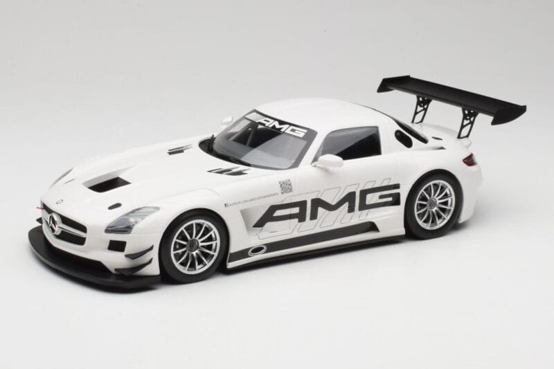 Mercedes AMG SLS C197 GT3 Street Λευκό Minichamps 1:18 151123107 Μέταλλο