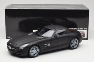 Mercedes SLS AMG C197 Matte Black Minichamps 1:18 100039027 Μέταλλο - εικόνα 8 από 8
