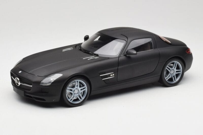 Mercedes SLS AMG C197 Matte Black Minichamps 1:18 100039027 Μέταλλο