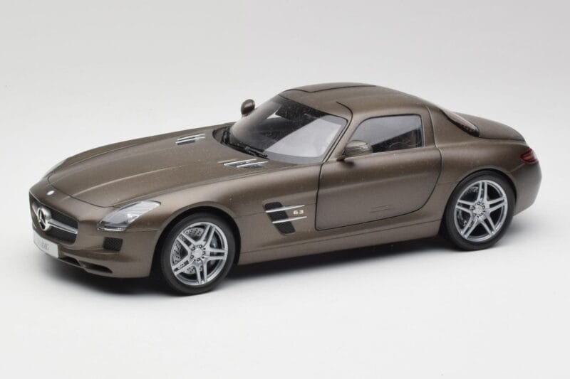Mercedes SLS AMG C197 Monza Γκρι Minichamps 1:18 B66960044 Μέταλλο
