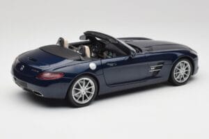 Mercedes SLS AMG R197 Roadster South Seas Μπλε Minichamps 1:18 100039031 Μέταλλο - εικόνα 3 από 8