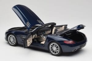 Mercedes SLS AMG R197 Roadster South Seas Μπλε Minichamps 1:18 100039031 Μέταλλο - εικόνα 5 από 8