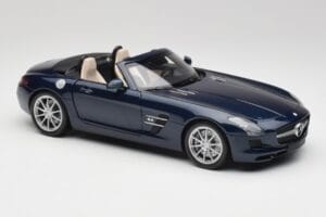 Mercedes SLS AMG R197 Roadster South Seas Μπλε Minichamps 1:18 100039031 Μέταλλο - εικόνα 6 από 8