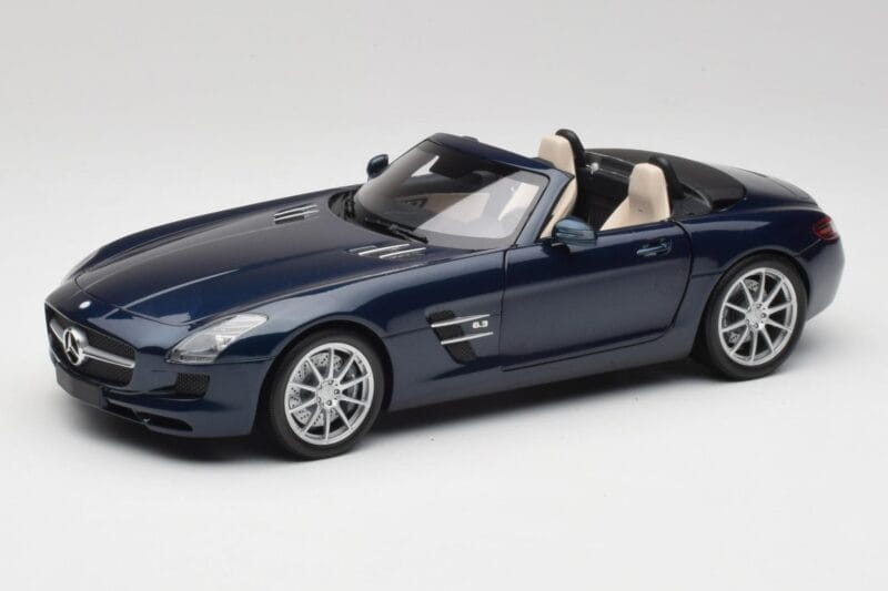 Mercedes SLS AMG R197 Roadster South Seas Μπλε Minichamps 1:18 100039031 Μέταλλο