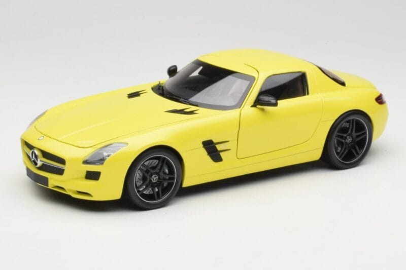 Mercedes SLS AMG C197 Κίτρινο Minichamps 1:18 100039022 Μέταλλο