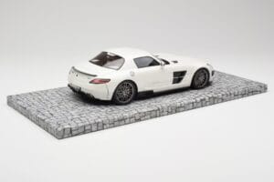 Mercedes Brabus SLS AMG 700 Biturbo Pearl Λευκό Minichamps 1:18 107032020 Μέταλλο - εικόνα 2 από 6