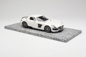 Mercedes Brabus SLS AMG 700 Biturbo Pearl Λευκό Minichamps 1:18 107032020 Μέταλλο - εικόνα 4 από 6