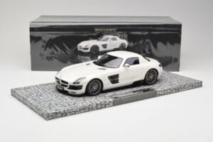 Mercedes Brabus SLS AMG 700 Biturbo Pearl Λευκό Minichamps 1:18 107032020 Μέταλλο - εικόνα 6 από 6