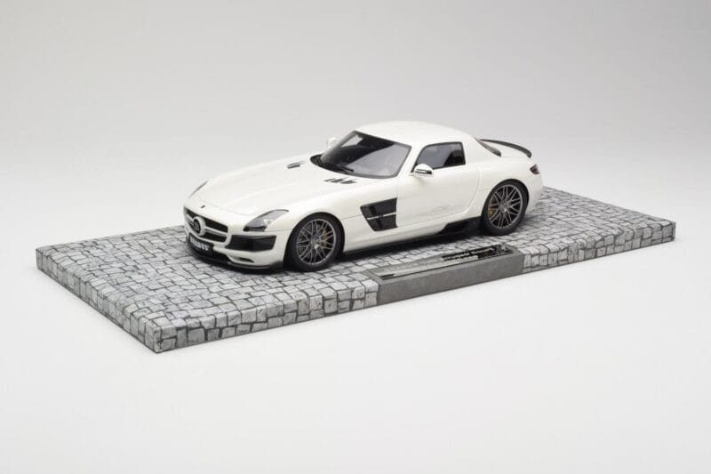 Mercedes Brabus SLS AMG 700 Biturbo Pearl Λευκό Minichamps 1:18 107032020 Μέταλλο