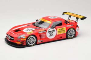 Mercedes SLS AMG GT3 #35 T. Heyer / T. Jager 24 Hours of Spa 2011 Minichamps 1:18 B66960196 Μέταλλο