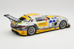 Mercedes SLS AMG GT3 #21 Rowe Racing M. Hartung / N. Heyer ADAC 24 Hours Nurburgring 2013 Minichamps 1:18 151133121 Μέταλλο - εικόνα 2 από 6