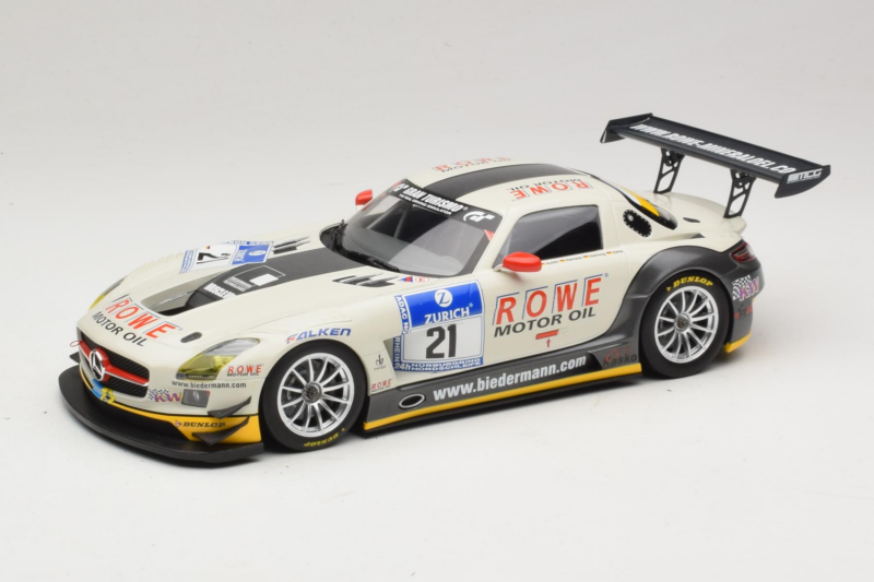 Mercedes SLS AMG GT3 #21 Rowe Racing M. Zehe / M. Hartung ADAC 24h Nurburgring 2012 Minichamps 1:18 151123121 Μέταλλο