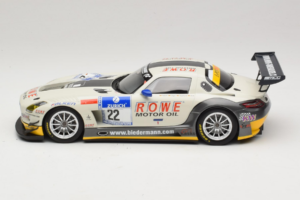 Mercedes SLS AMG GT3 #22 Rowe Racing R. Graf / M. Seyffarth ADAC 24h Nurburgring 2012 Minichamps 1:18 151123122 Μέταλλο - εικόνα 3 από 6