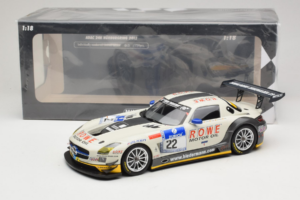 Mercedes SLS AMG GT3 #22 Rowe Racing R. Graf / M. Seyffarth ADAC 24h Nurburgring 2012 Minichamps 1:18 151123122 Μέταλλο - εικόνα 6 από 6