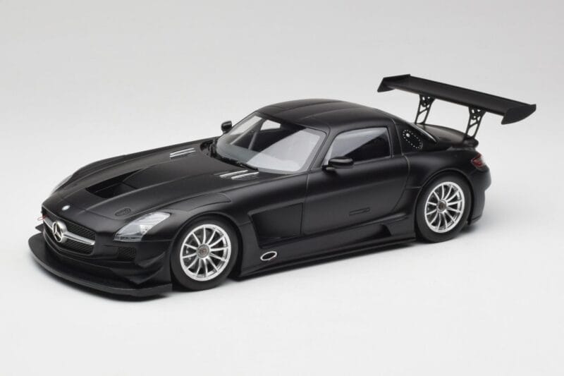 Mercedes SLS AMG GT3 C197 Street Ματ Μαύρο Minichamps 1:18 151113101 Μέταλλο